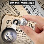 Portable 60X LED & UV Jewelers Microscope Loupe
