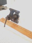 Antique Mini Jewelers Gunsmiths Bench Vise 4