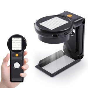 Rechargeable Coin Microscope with Light and Stand