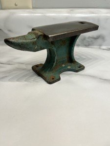 Vintage 5.5" Cast Iron Jeweler's Anvil - Japan