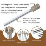 Diamond Burrs Stone Carving and Polishing Set