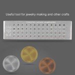 Jeweler's Tungsten Carbide Drawplate Kit (52 Holes)