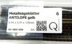 Antilope #6 Jewelers Saw Blades - 144 Pack
