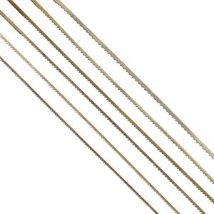 Golden Alps Jeweler's Saw Blade Pack, Sizes #2 to #4/0
