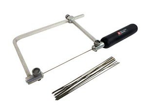 Grobet 4 Inch Jewelers Fret Saw Bundle with Blades
