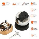 Splenor Tools 5" Engraving Block with 34 Attachments