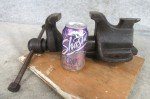 19th Century Antique Jewelers Bench Vise Anvil