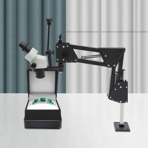 85mm Micro-Inlay Jewelry Machine with Microscope