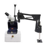 85mm Micro-Inlay Jewelry Machine with Microscope