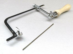 Adjustable Jewelers Saw Frame with 12 Blades