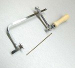 Adjustable Jewelers Saw Frame with 12 Blades