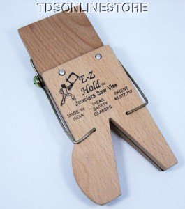 EZ Hold Jeweler's Saw Vise with Bench Pin