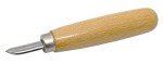 1" Curved Stainless Steel Burnisher for Jewelry