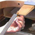 Jeweler's Bench Pin for Silversmithing Tools