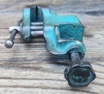 Vintage Small Jeweler's Bench Vise with 1 7/16" Jaws