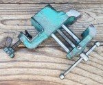 Vintage Small Jeweler's Bench Vise with 1 7/16" Jaws
