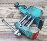 Vintage Small Jeweler's Bench Vise with 1 7/16" Jaws