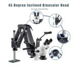 DZQ Multi-Directional Jewelry Microscope with LED Light