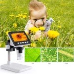 Koolertron 4.3" Digital Microscope - 1080P, 50-1000X
