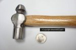 Jeweler's Ball Peen Hammer for Metalwork