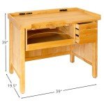 Wood Smart Jewelers Bench with Drawers & Ports