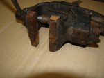 Small Antique Jeweler's Bench Anvil Vise - USA Made