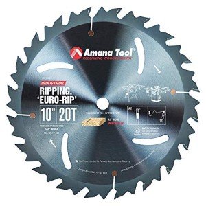 Amana Tool 10" Euro Rip Carbide Tipped Blade