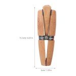 Wooden Ring Clamps for Jewelry Making - 2 Pack