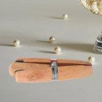 Wooden Ring Clamps for Jewelry Making - 2 Pack