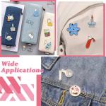 Gythara 15-Piece Chemistry Theme Brooch Pin Set