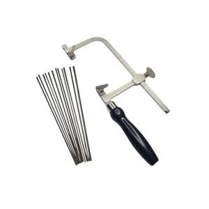 Taurish Adjustable Jeweler's Saw Frame with Blades