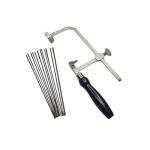 Taurish Adjustable Jeweler's Saw Frame with Blades