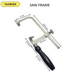 Taurish Adjustable Jeweler's Saw Frame with Blades
