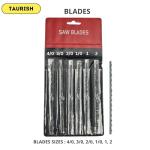 Taurish Adjustable Jeweler's Saw Frame with Blades