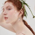 Science Microscope Dangle Earrings for Women