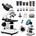 LED Binocular Microscope for Jewelry and Water Quality
