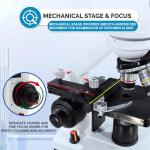 LED Binocular Microscope for Jewelry and Water Quality