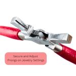 5" Stone Setting Pliers with Special Tips