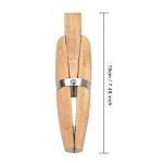 Wooden Jewelry Ring Clamp and Hand Tool