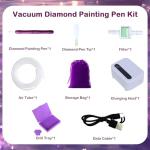 Electric Diamond Painting Pen with Tools and Tray