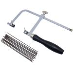Adjustable Jeweler's Saw Frame with 144 Blades