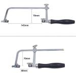 Adjustable Jeweler's Saw Frame with 144 Blades