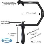 Lion Punch Forge Jewelers Saw Frame - Black