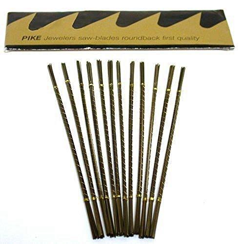 Swiss Pike #4 Jewelers Saw Blades - 144 Pack