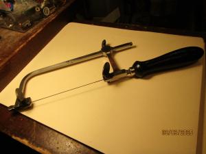 Adjustable Vigor Jewelers Saw Frame with Blade