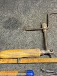 Adjustable Vintage Jewelers Fret Saw with Blades