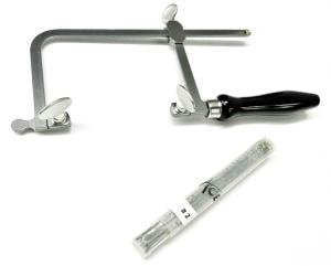 Jeweler's Saw Frame and 144 Blades Set