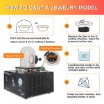 2KG Gold Melting Furnace for Jewelry Casting