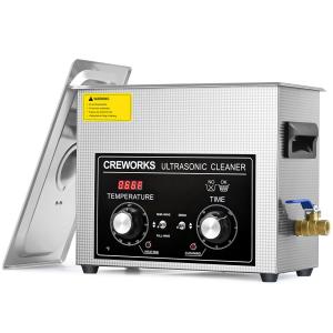 CREWORKS 6L Ultrasonic Jewelry Cleaner with Timer