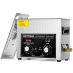 CREWORKS 6L Ultrasonic Jewelry Cleaner with Timer